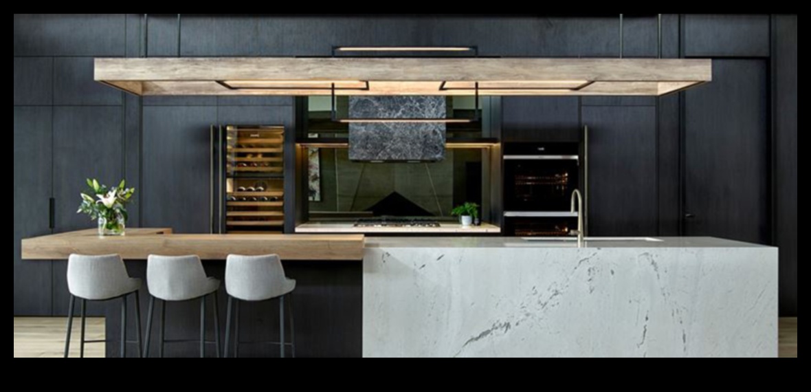 Πώς μπορώ να χρησιμοποιήσω το σκυρόδεμα στο Industrial Chic Design Kitchen για μια μοντέρνα πινελιά;