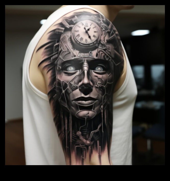 Charcoal and Ink A Timeless Fusion 2 Charcoal and Ink Fusion: Exploring Dynamic Combinations