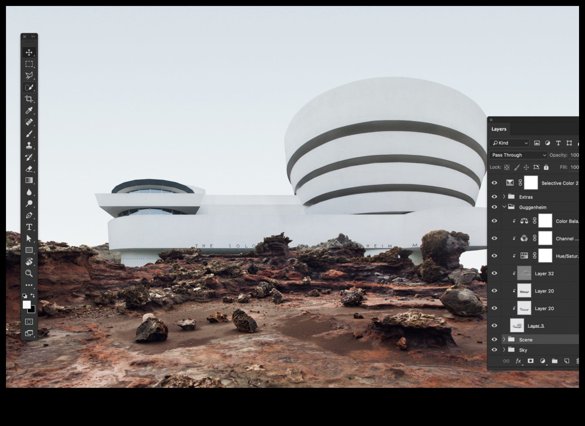 City Lights, Camera, Action: Crafting Architectural Beauty in Pixels