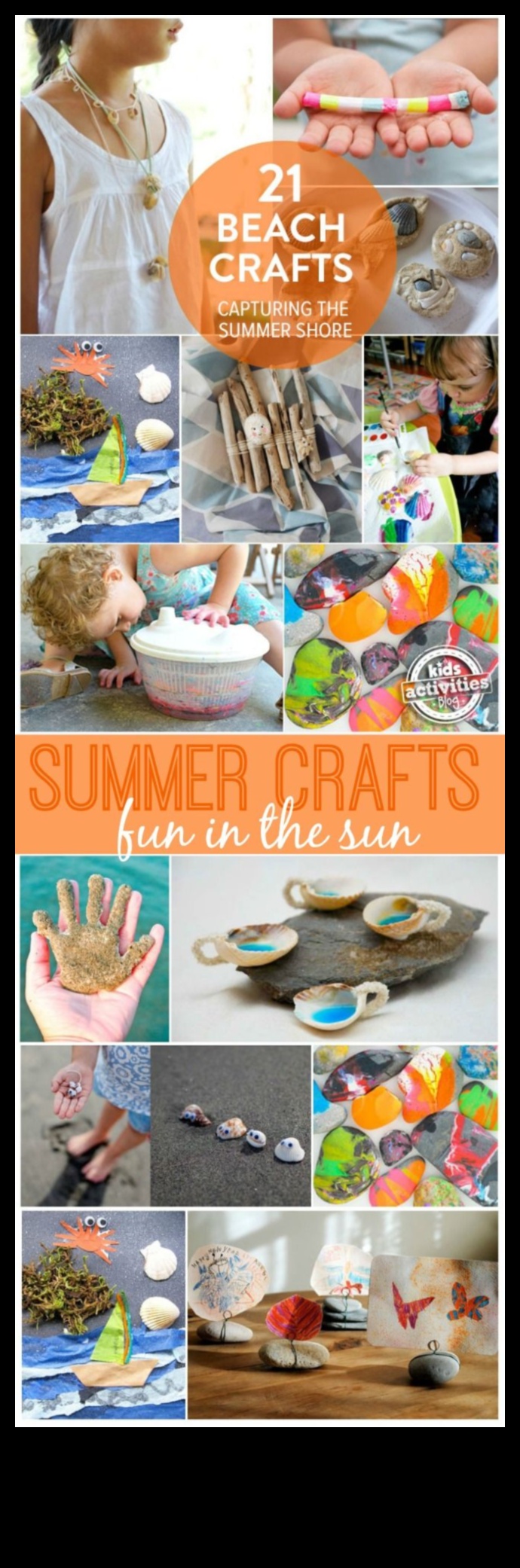 Beach Crafts Διασκεδαστικοί και δημιουργικοί τρόποι για να απολαύσετε το καλοκαίρι 2 Beachy Keen Crafts: DIY Projects for a Summer Vibe