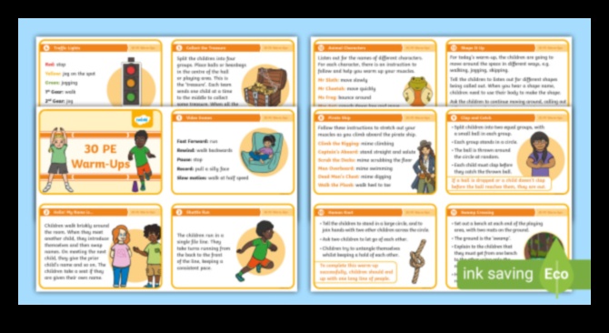 Γρήγορες και ιδιόμορφες: Μη συμβατικές ασκήσεις προθέρμανσης για μια νέα προσέγγιση