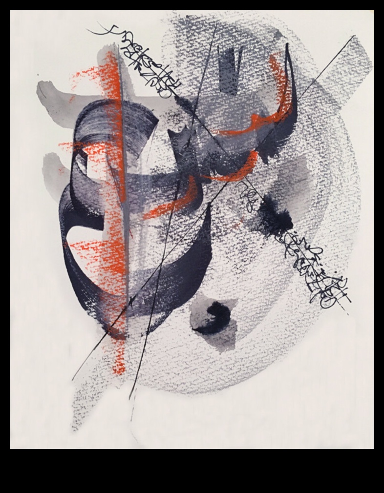 Charcoal and Ink Fusion: Πειραματισμός με Μικτά Μέσα