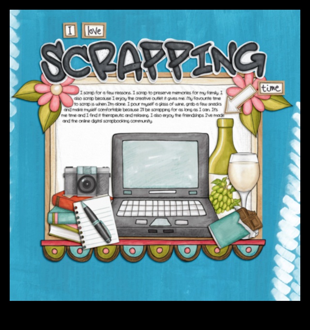 Τεχνικές Δημιουργίας για Ψηφιακό Scrapbooking: Δημιουργία εικονικών άλμπουμ