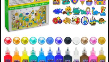 DIY Kids' Sun Catchers: Crafting Colorful Window Decorations