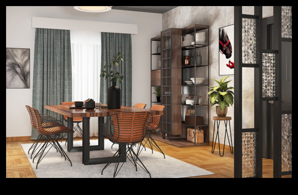 Βιομηχανική διακόσμηση τραπεζαρίας Μια μοντέρνα εμφάνιση σε ρουστίκ κλασικό 1 Ιδέες Industrial Chic διακόσμησης τραπεζαρίας