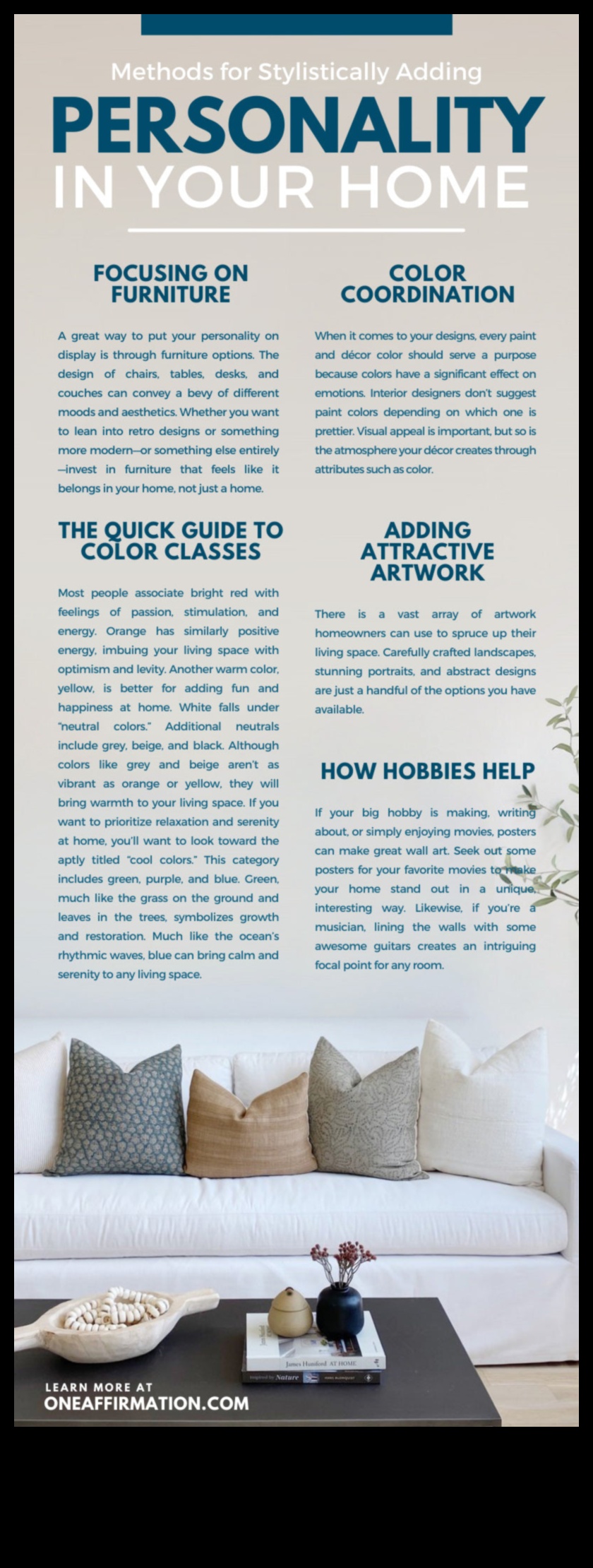 Πώς ενσωματώνετε το προσωπικό στυλ στις έννοιες της διακόσμησης;